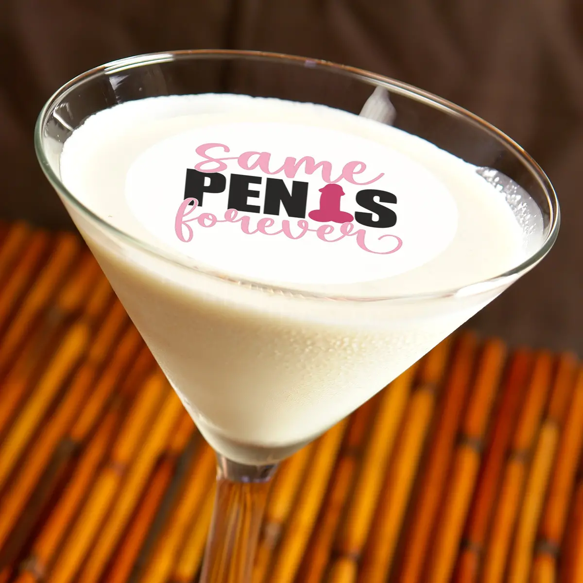 Hens Bachelorette Cheeky Edible Cocktail Drink Toppers 1