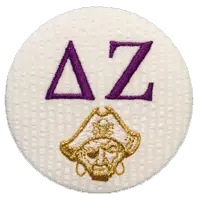 Purple & Gold Pirates - Delta Zeta Seersucker 1
