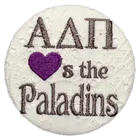Purple & White Paladins - Alpha Delta Pi 1