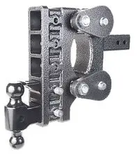 Gh-1825 Gen-Y Ball Mount 3" Class V 32,000 Lb. 9" Drop Mega-Duty Torsion W/ 2" & 2 5/16" Hitch Balls & Pintle Hitch 1