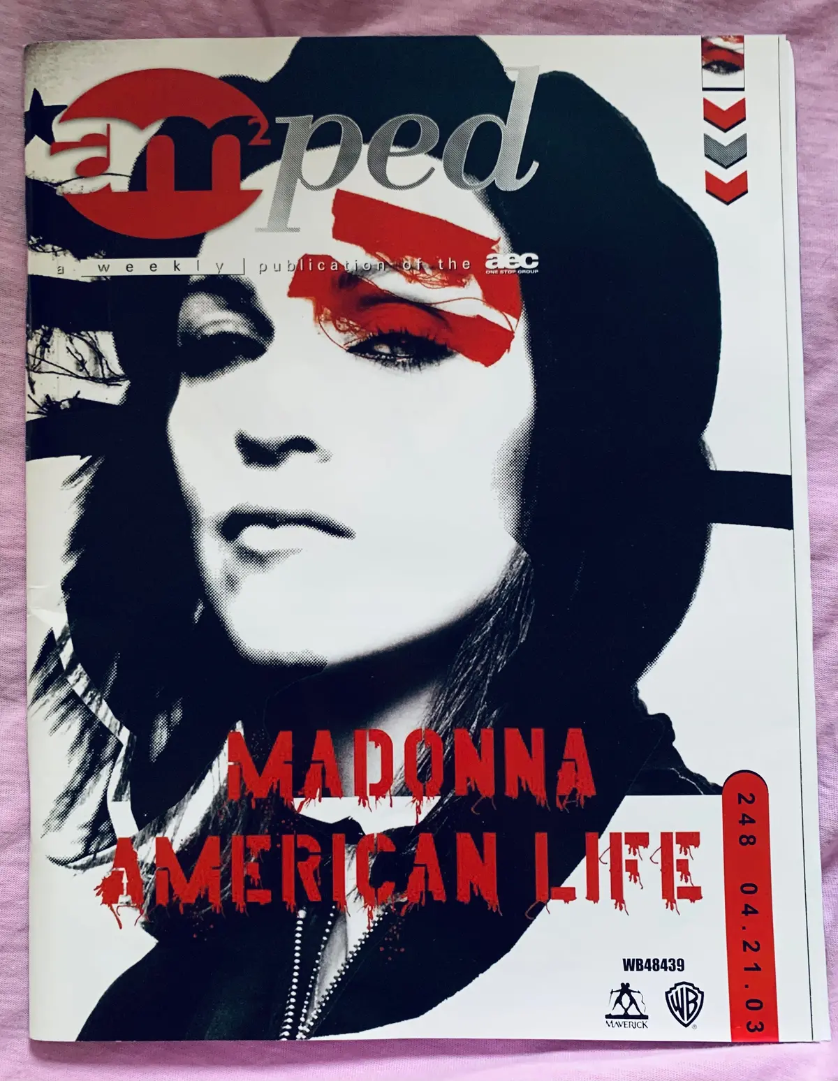 Madonna : Amped Magazine American Life Cover - Music Promo Magazine 1
