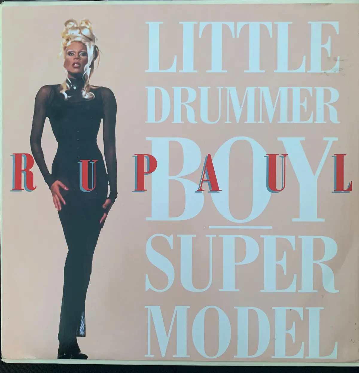 Ru Paul - Little Drummer Boy / Supermodel Uk 12" Lp Vinyl  - Used 1