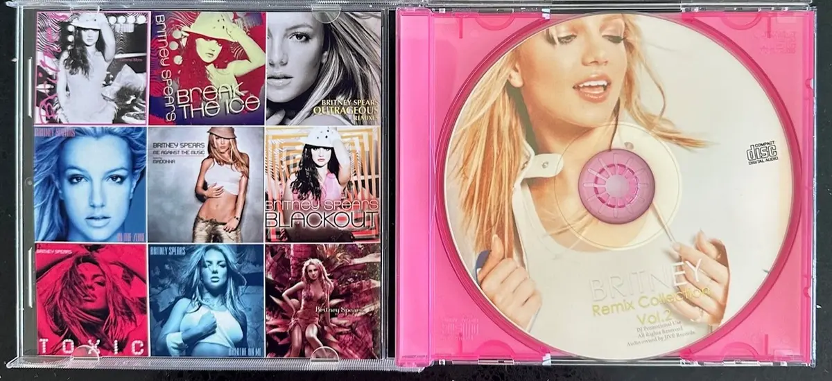 Britney Spears - The Remix Collection Vol. 2 Cd 2