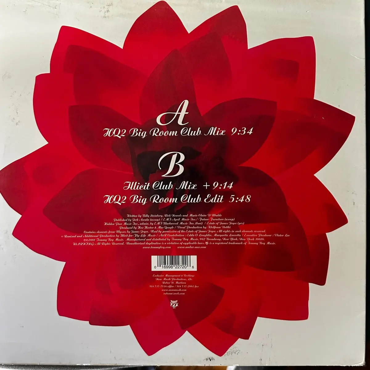 Amber -- Yes 12" Remix Lp Vinyl - Used 2