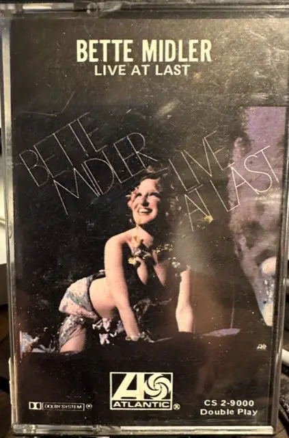 Bette Midler  -- Live At Last Cassette Tape -- Used 1