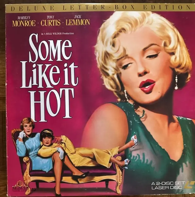 Marilyn Monroe - Some Like It Hot (2X Laserdisc)  Film - Used 1