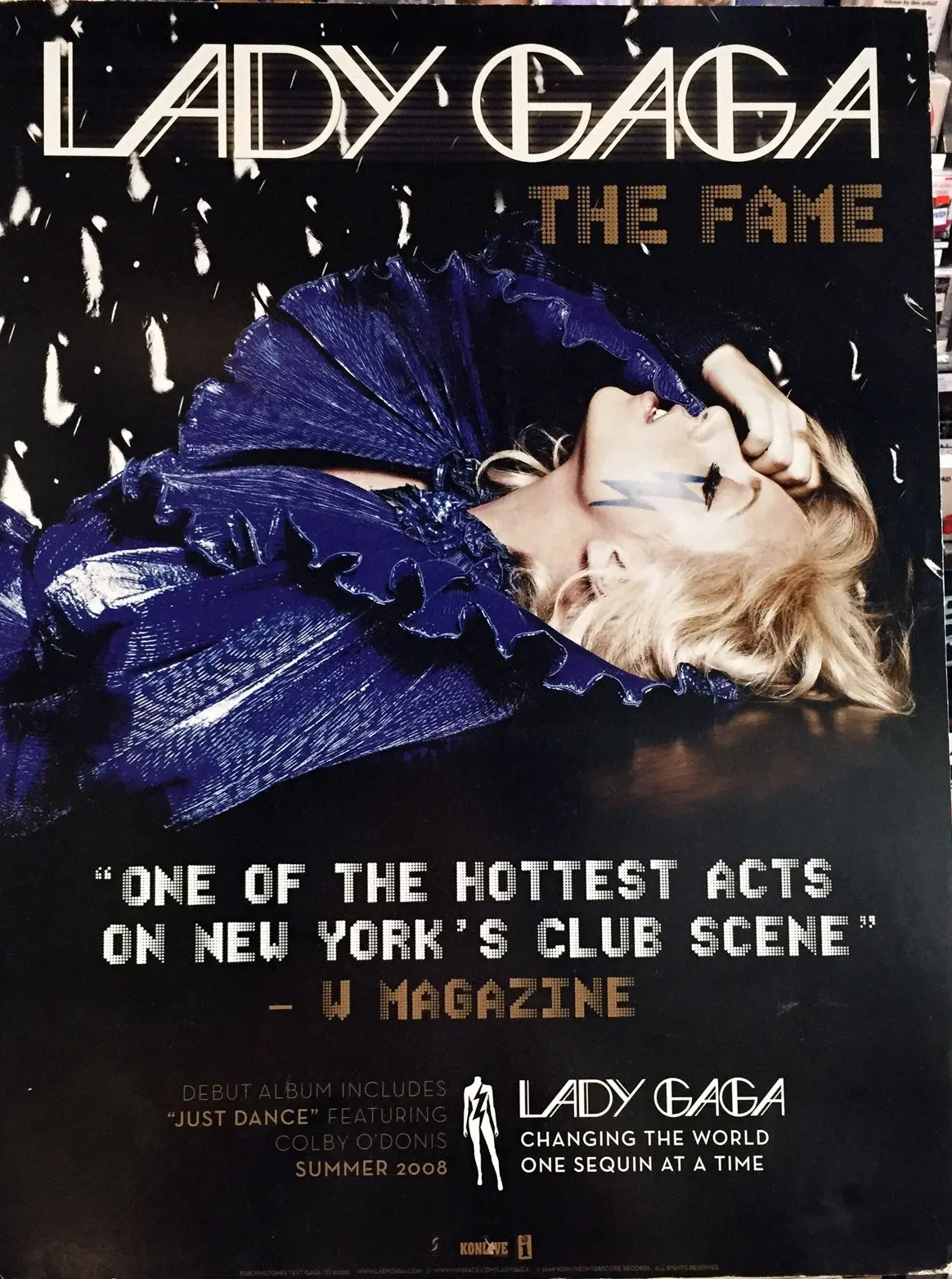 Lady Gaga - Promo Poster The Fame 18X24 1