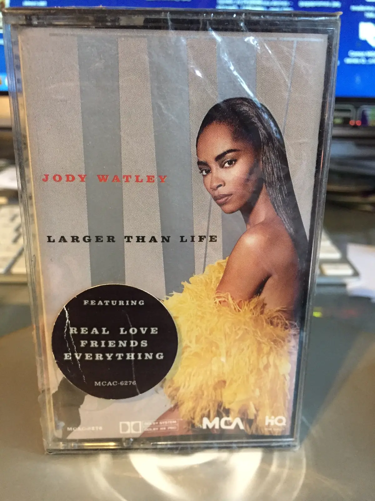 Jody Watley - Larger Than Life (Audio Cassette) New / Sealed 1