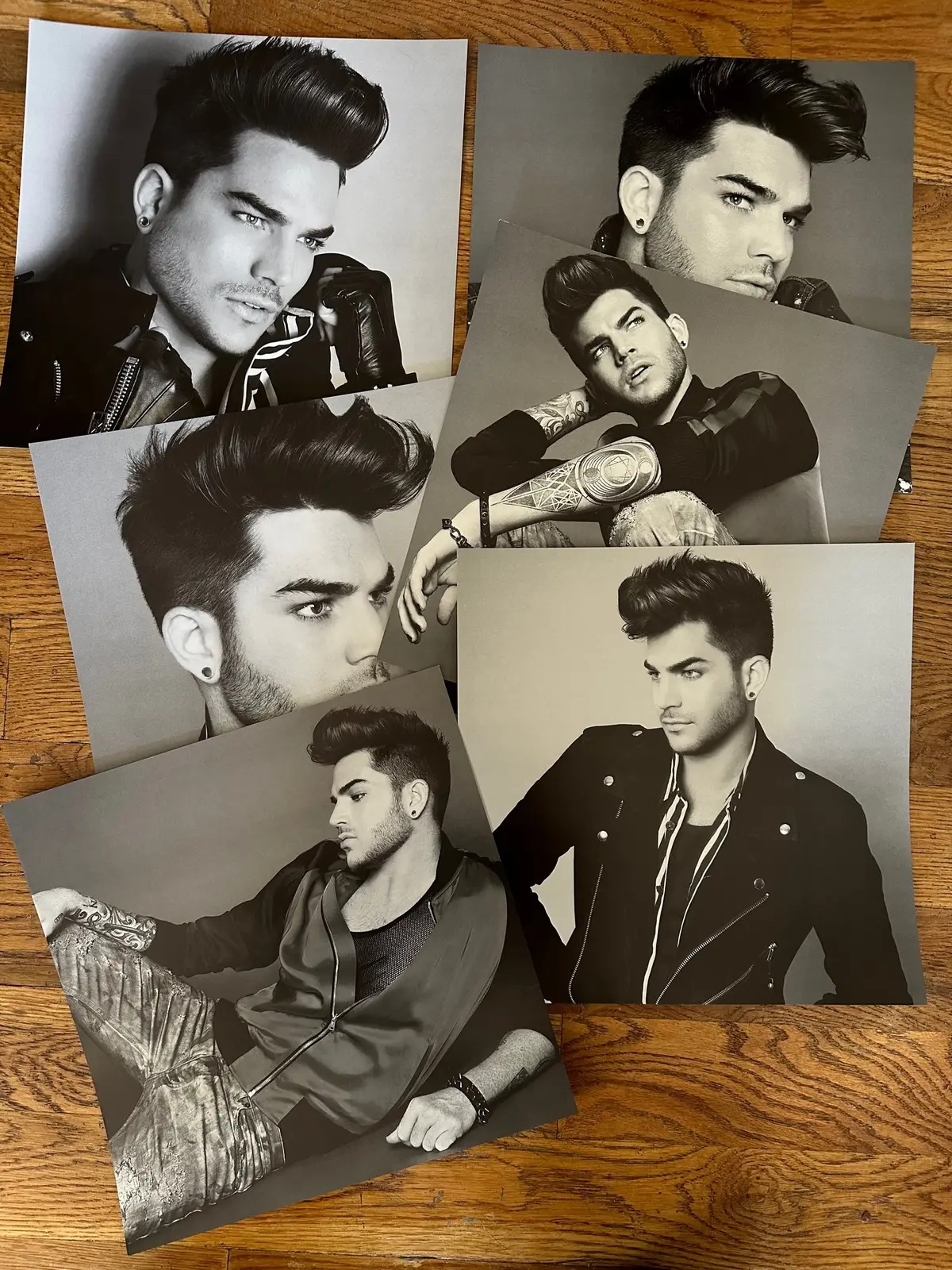Adam Lambert The Original High (Ltd Edition) 6 Pc Set Of 12" X 12" Photo Prints 1