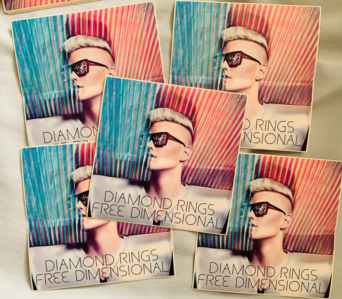 Diamond Rings - Free Dimensional 5 Stickers 1