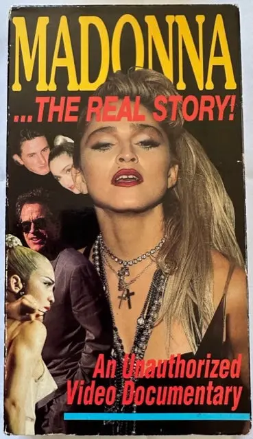 Madonna ... The Real Story! Vhs - Used 1