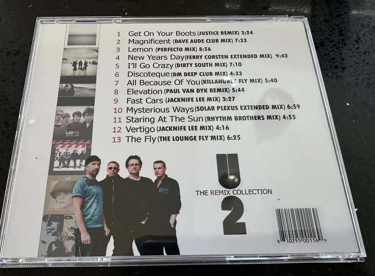 U2 - The Remix Collection Cd 2