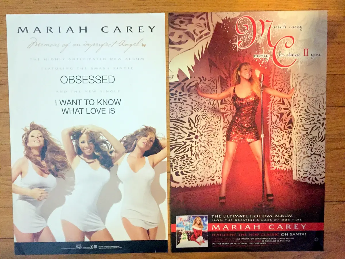 Mariah Carey - 2 Promotional Posters 1