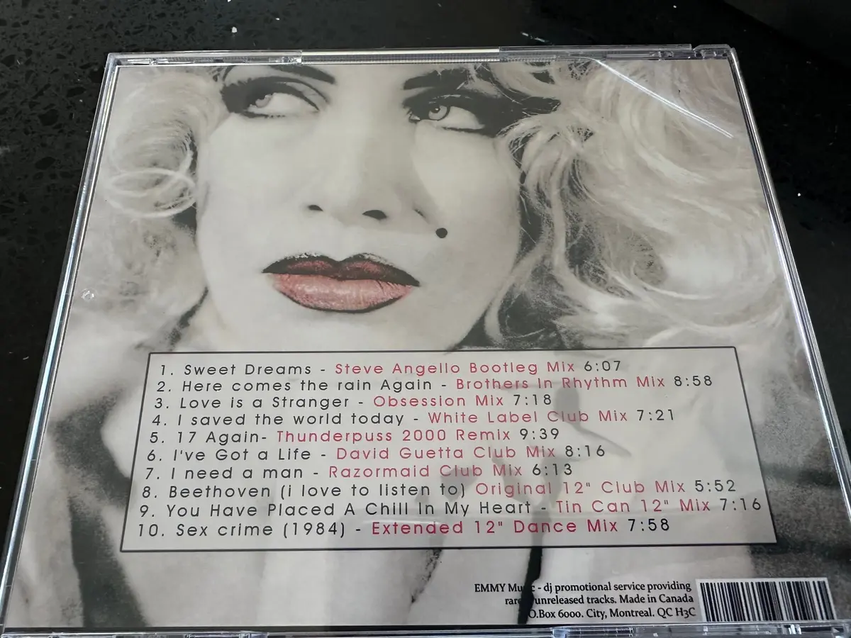 Eurythmics Remix Collection Vol. 1 Cd (Dj Series) 2