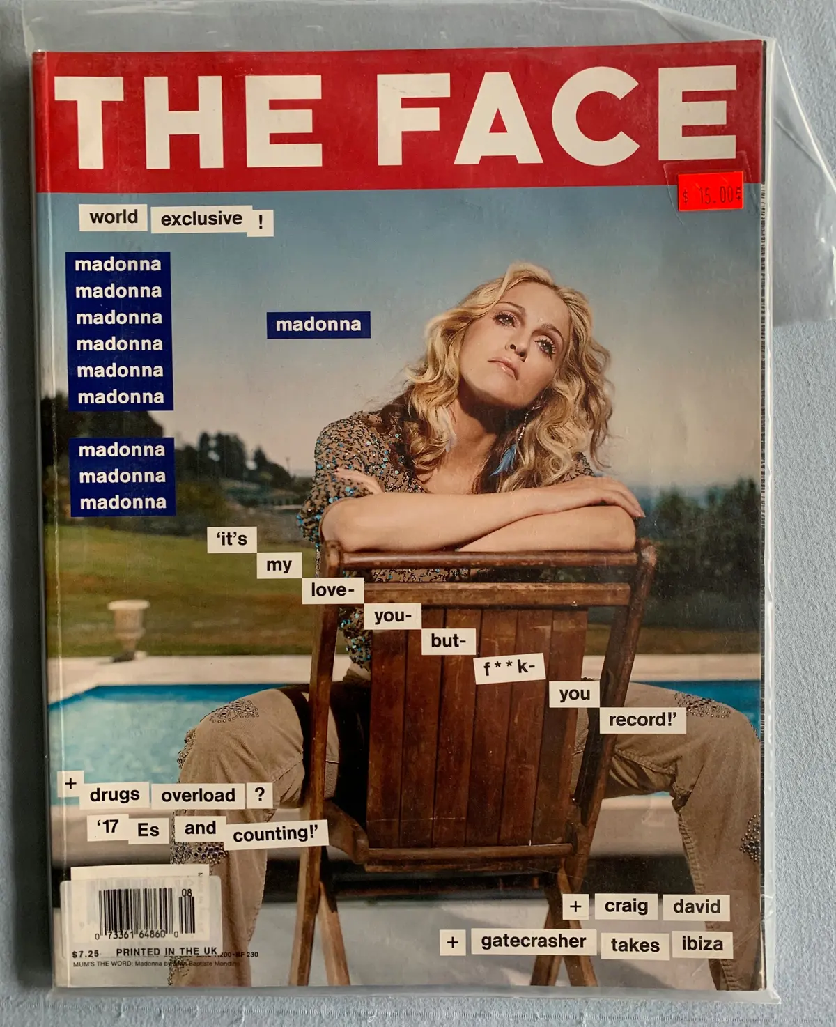 Madonna - The Face Magazine 2000 1