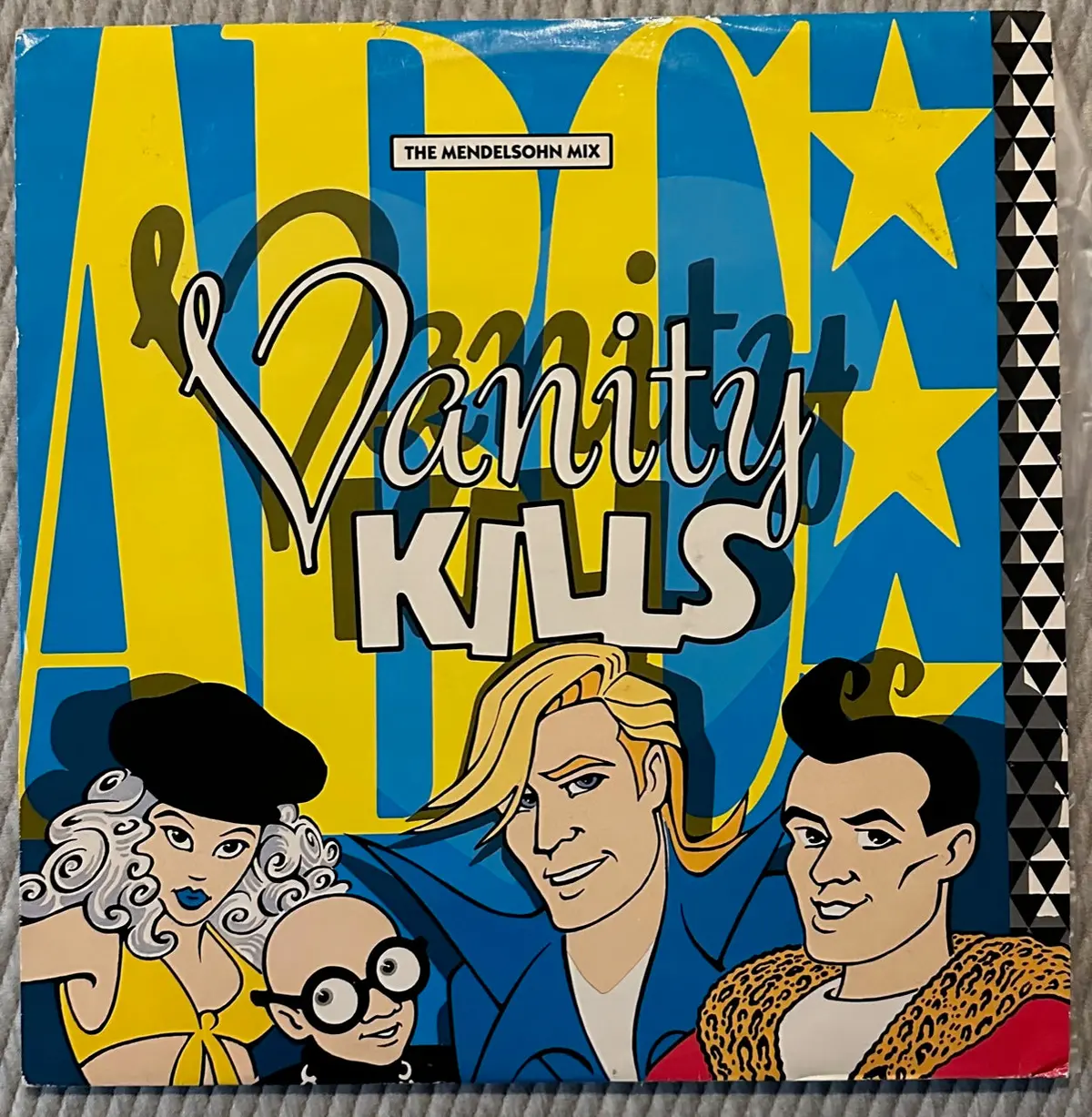 Abc - Vanity Kills / Be Near Me  (Import)  12" Single  Lp Vinyl - Used 1
