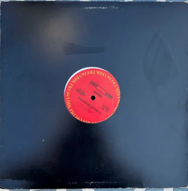 Wham! - Young Guns (Go For It) 12" Single Lp Vinyl - Used 1