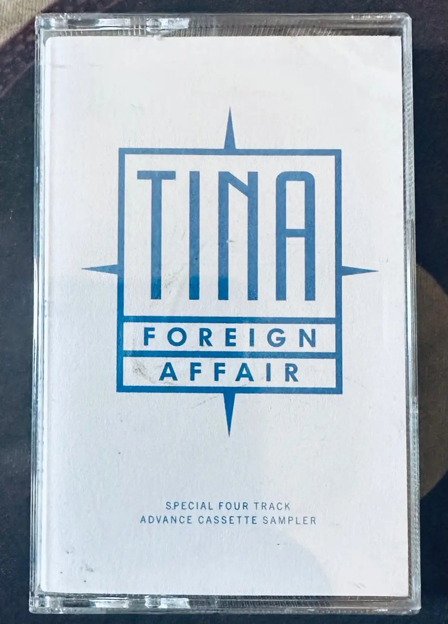 Tina Turner - Foreign Affair 4 Track Advanced Promo Sampler- Cassette Tape - Used 1