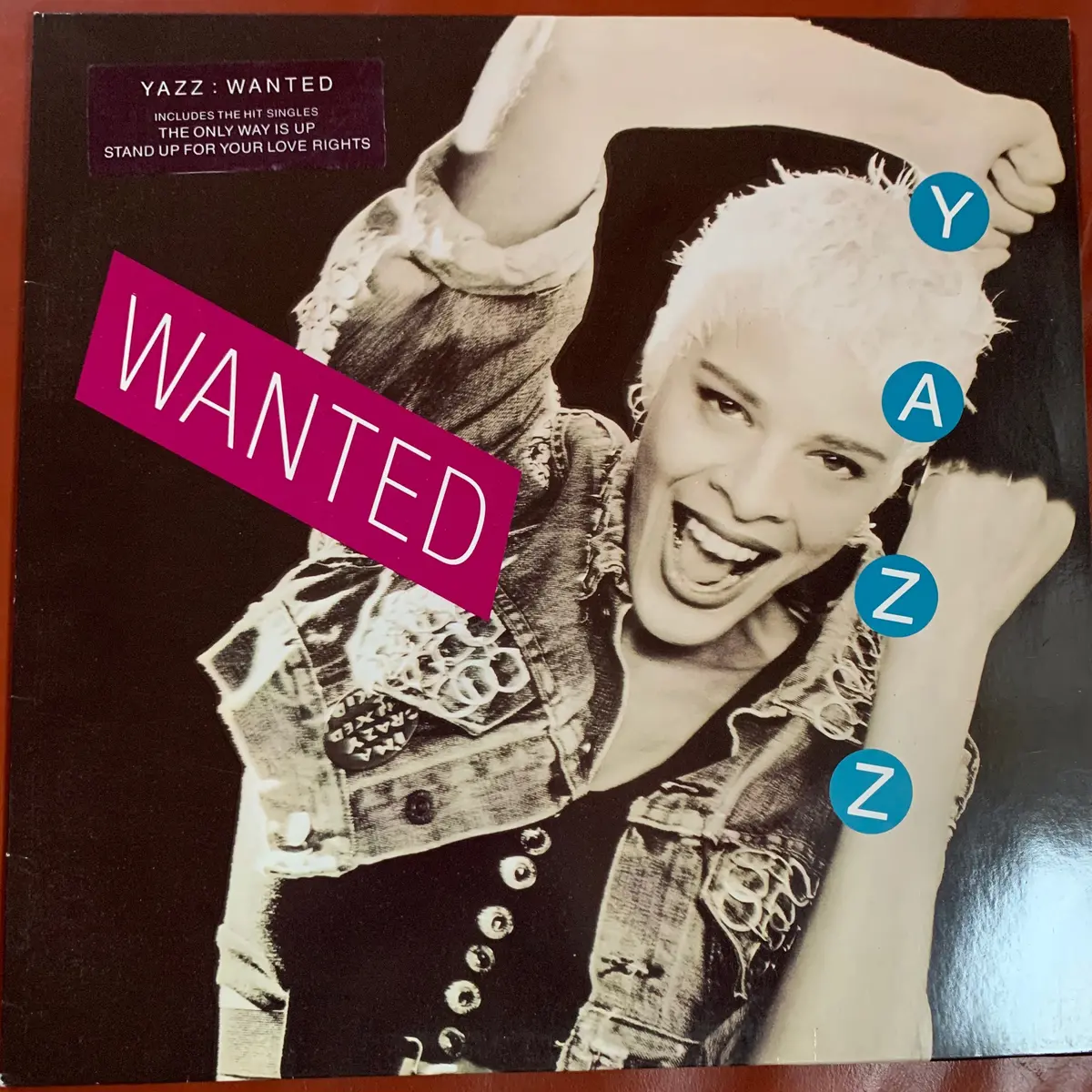 Yazz - Wanted  Import 1988 Lp Vinyl - Used 1