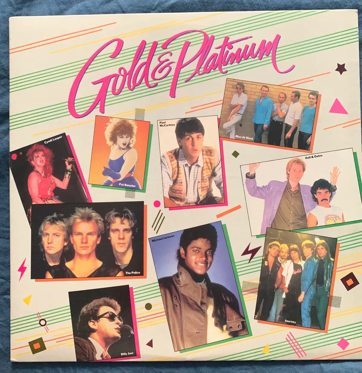 Gold & Platinum 80'S Various Artist Lp Vinyl 1