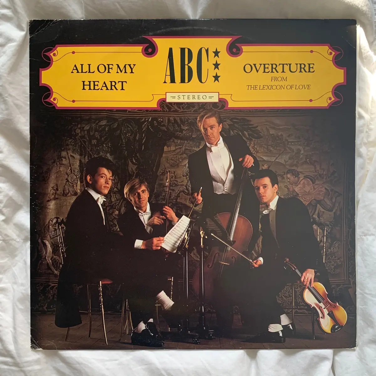 Abc - All Of My Heart  / Overture Import 12" Lp Vinyl - Used 1