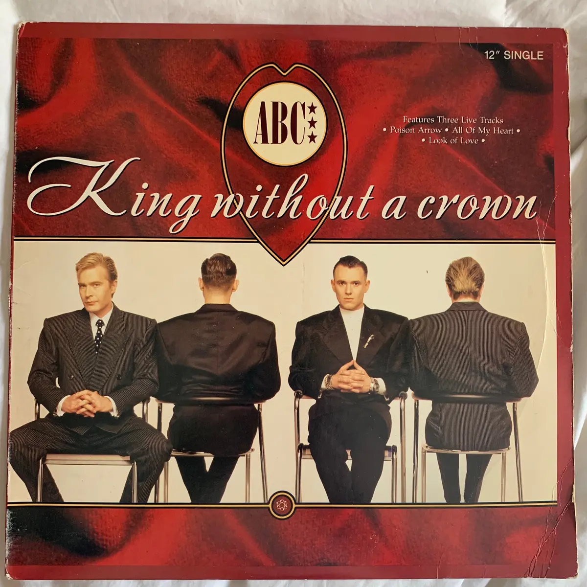 Abc - King Without A Crown (Us)  12" Single Remix Lp Vinyl - Used 1
