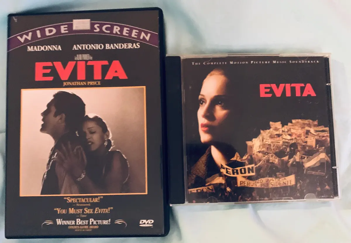 Madonna  - Evita (Dvd And Double Cd) -Used 1