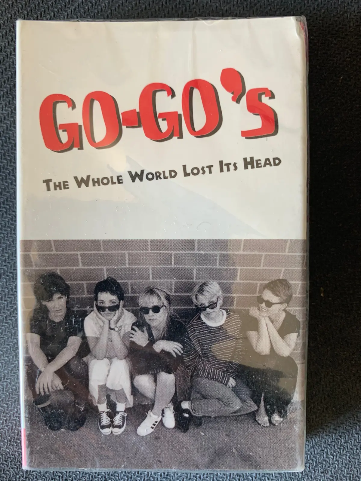 The Go-Go's - "The Whole World Lost It's Head"  Audio Cassette Single - Used 1
