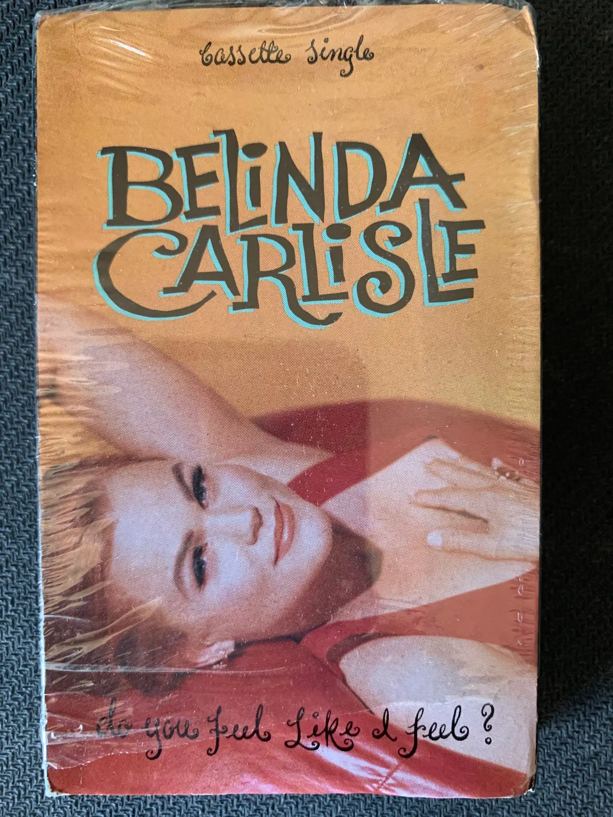 Belinda Carlisle - "Do You Feel Like I Feel"  Original Usa Cassette Single - Used 1