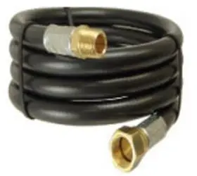 Mb Sturgis 100038-60-Mbs Propane Hose; 1/4 Inch Inside Diameter Propane Hose; 1/4 Inch Mpt X 3/8 Inch Female Flare 1