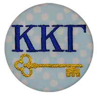 Kappa Kappa Gamma - Blue Dot Key 1