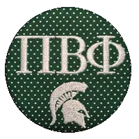 Green & White Spartans - Green Mini Dot 1