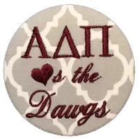 Maroon & White Bulldogs - Quatrefoil 1