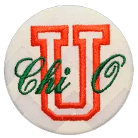 Orange & Green Canes - White Chevron 1