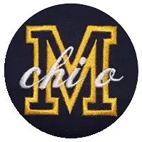 Maize & Blue - Solid Navy M 1