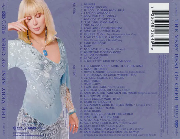 Cher -- The Very Best Of Limited Edition 2Cd Set - Used 2