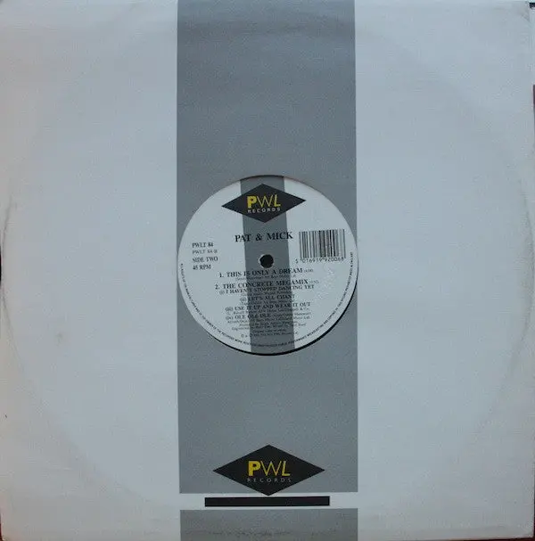 Pat & Mick - The Concrete Megamix 12"  Uk Vinyl Lp - Used 1