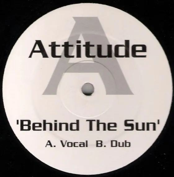 Attitude Vs. Madonna - Justify My Love (Behind The Sun Mixes) 12" Single White Label Lp Vinyl - Used 1