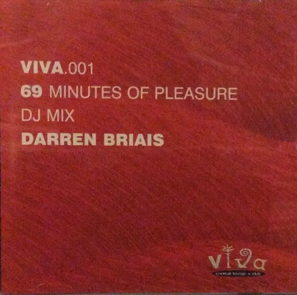 69 Minutes Of Pleasure - Dj Mix Darren Briais (Various) Cd - Used 1