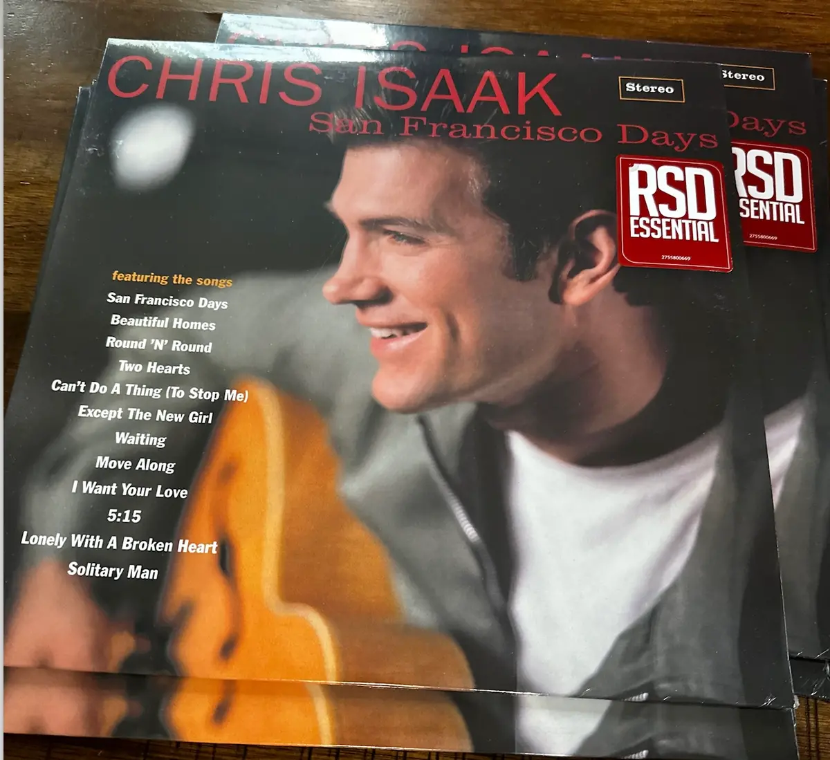 Chris Isaak --- San Francisco Days (Colored Vinyl, Red, Indie Exclusive) Lp Vinyl - New 1