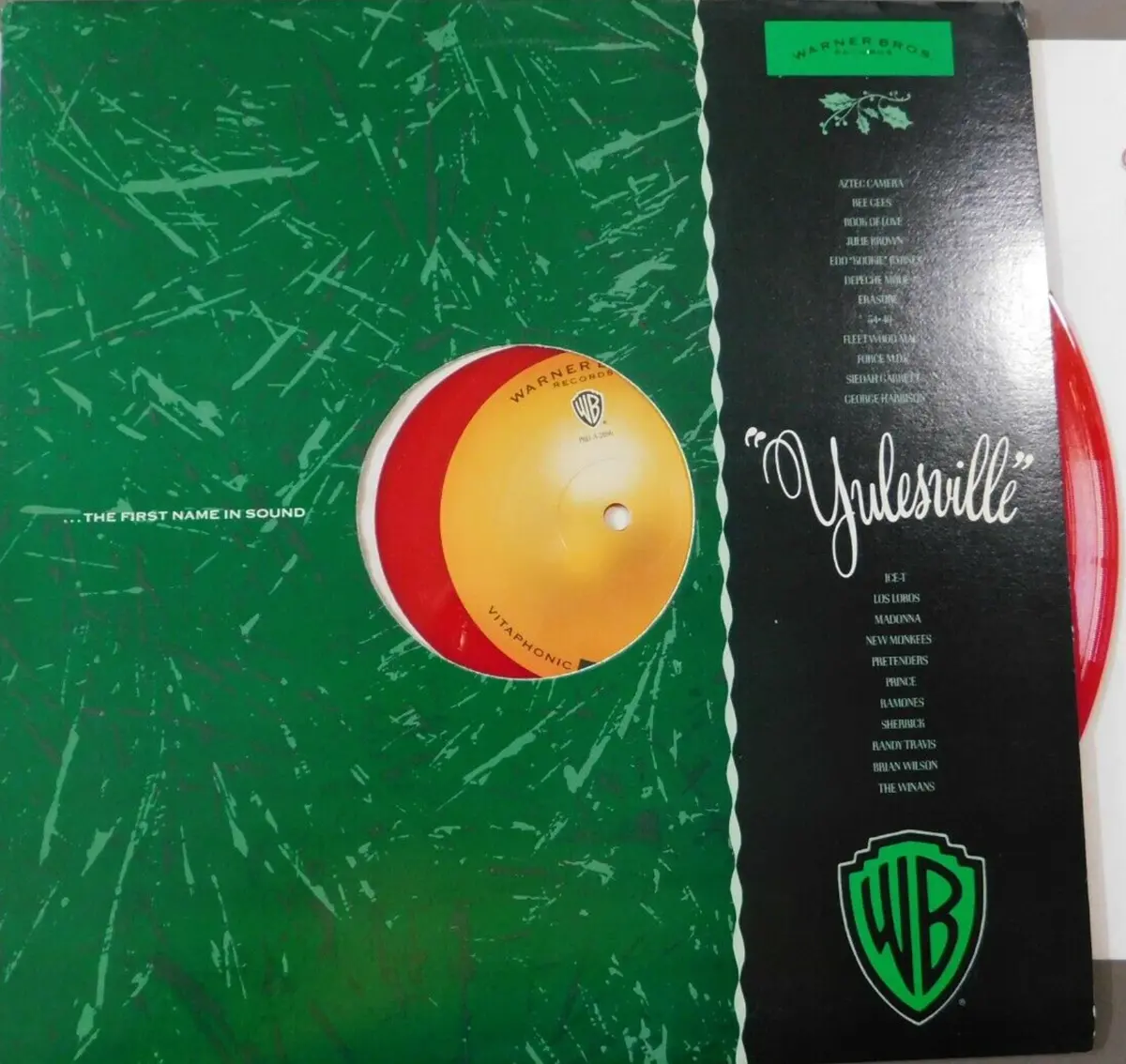 Wb Yulesville (Promo Only) Lp Christmas Red Vinyl (Various) Used 1