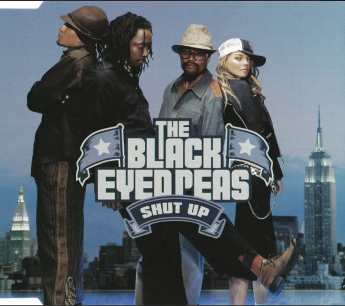 The Black Eyed Peas - Shut Up + 2 Live (Import Cd Single) Used 1
