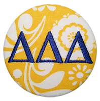 Delta Delta Delta - Yellow Paisley 1