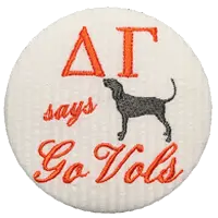 Orange & White Vols - White Seersucker 1