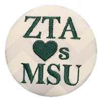 Green & White Spartans - Zeta Tau Alpha 1