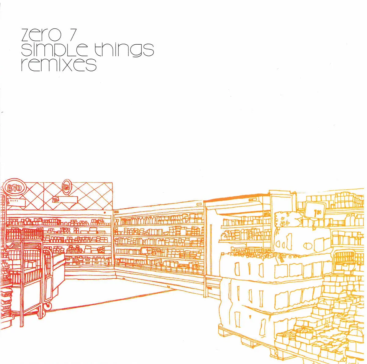 Zero 7 Featuring Sia - Simple Things (Remixes) Cd Ep - Used 1