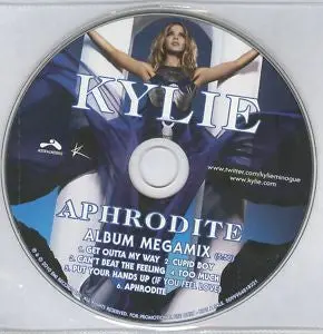 Kylie Minogue Aphrodite Album Megamix Cd 1