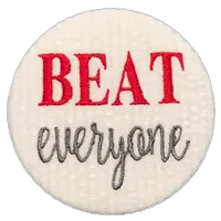 Beat Everyone - Crimson & White 1