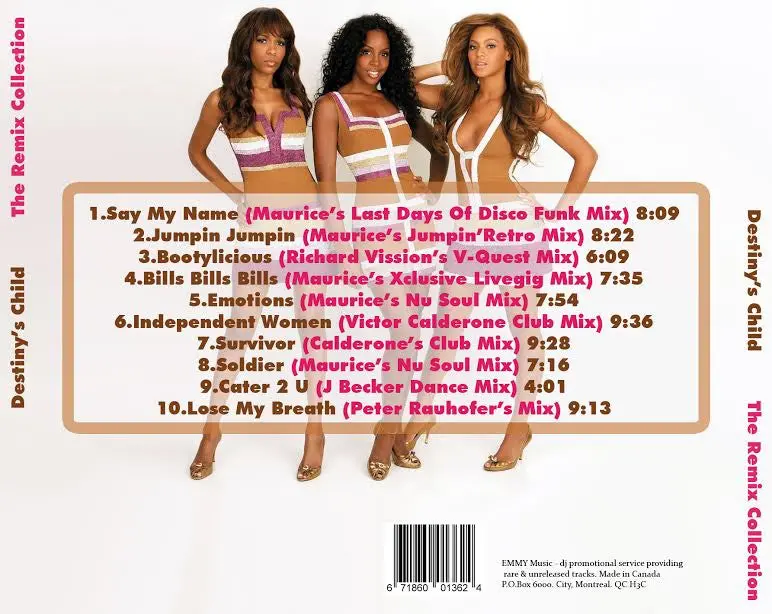 Destiny's Child - Remix Collection / Beyonce Cd (Sale) 2