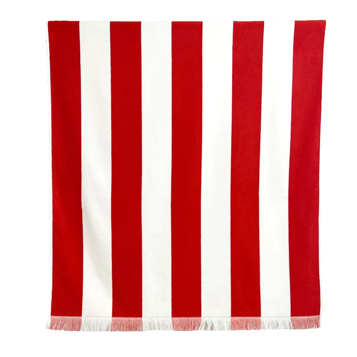 Porto Strandhanddoek Rood - 90X170cm 1